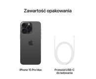 Apple iPhone 15 Pro Max 256GB Black Titanium - 1180085 - zdjęcie 6